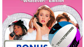 Weird Combo of the Day: Clueless DVD With Free Transformers Beach Ball